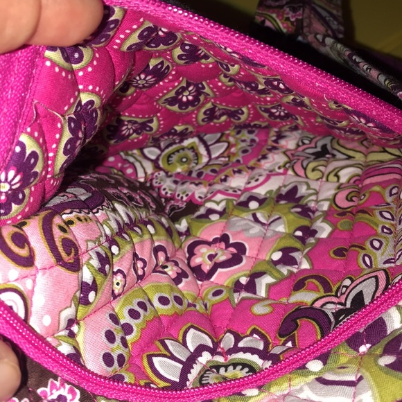 Vera Bradley pink floral backpack - Picture 9 of 11